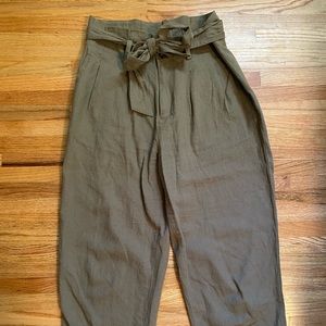 Madewell Paperbag Pants